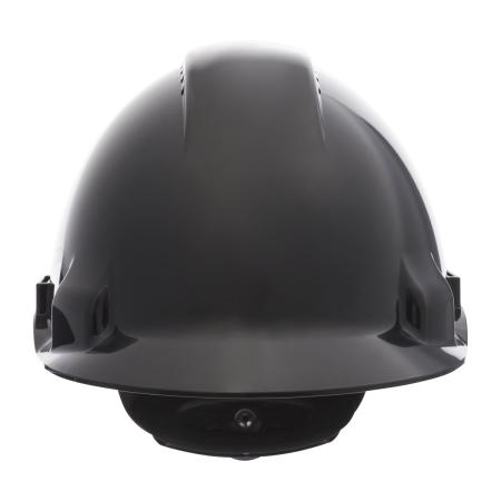 Preview: 3M™ Schutzhelm, Uvicator, Ratschenverschluss, belüftet, Kunststoffschweißband, Schwarz, G3000NUV-SV