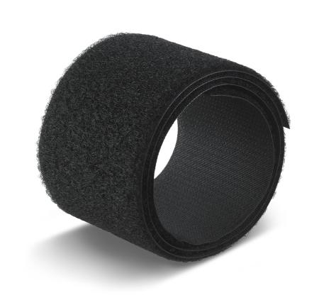 3M™ Schwer Entflammbares Schlaufenband SJ3418FR, Schwarz, 25.4 mm x 45.7 m, 3.6 mm