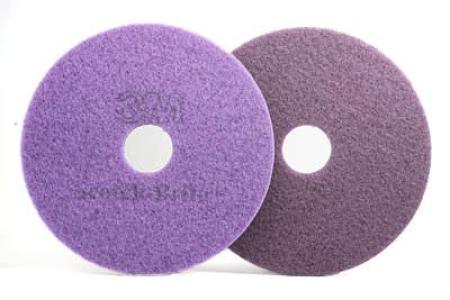 3M™ Scotch-Brite™ Diamant Maschinenpad, Violett, 255 mm, 5 Stück / Karton