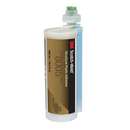 3M™ Scotch-Weld™ 2-Komponenten-Konstruktionsklebstoff auf Acrylatbasis DP8005, Schwarz, 490 ml
