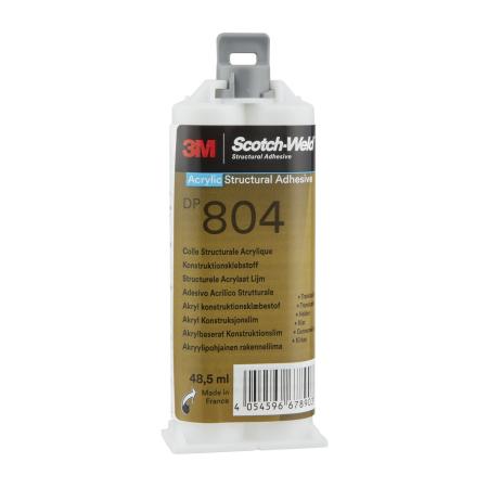 3M™ Scotch-Weld™ 2-Komponenten-Konstruktionsklebstoff auf Acrylatbasis DP804, Transparent, 48.5 ml