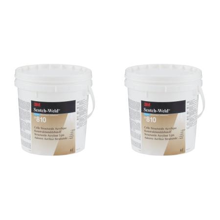 3M™ Scotch-Weld™ 2-Komponenten-Konstruktionsklebstoff auf Acrylatbasis DP810, Grün, 10 L Kit