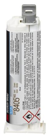 3M™ Scotch-Weld™ 2-Komponenten-Konstruktionsklebstoff auf Acrylatbasis DP8405NS, Grün, 45 ml