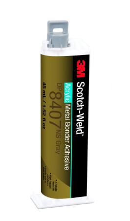3M™ Scotch-Weld™ 2-Komponenten Konstruktionsklebstoff auf Acrylatbasis DP8407NS, Grau, 45 ml