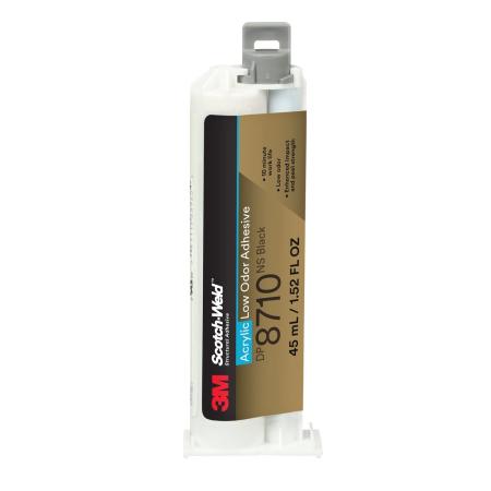 3M™ Scotch-Weld™ 2-Komponenten-Konstruktionsklebstoff auf Acrylatbasis DP8710NS, Schwarz, 45 ml