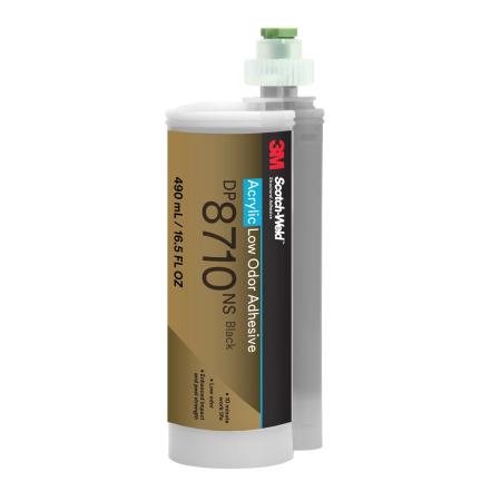 3M™ Scotch-Weld™ 2-Komponenten-Konstruktionsklebstoff auf Acrylatbasis DP8710NS, Schwarz, 490 ml