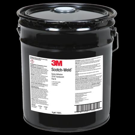 3M™ Scotch-Weld™ 2-Komponenten-Konstruktionsklebstoff auf Epoxidharzbasis DP2216 Grau, Teil B, 18.9 L, IT