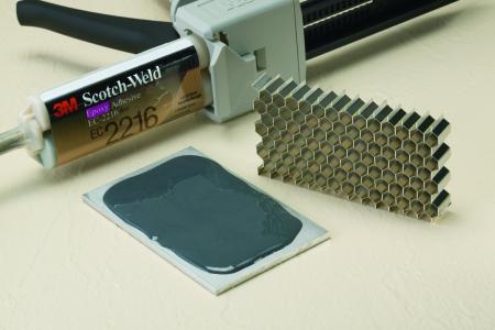 Preview: 3M™ Scotch-Weld™ 2-Komponenten-Konstruktionsklebstoff auf Epoxidharzbasis DP2216, Grau, Teil B/A, Grau, 59 ml