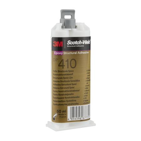 3M™ Scotch-Weld™ 2-Komponenten-Konstruktionsklebstoff auf Epoxidharzbasis DP410, Beige, 50 ml