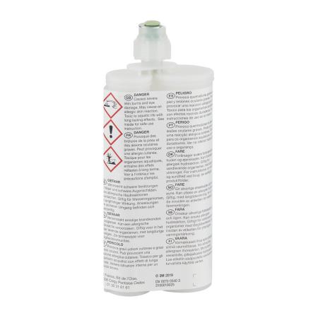 Preview: 3M™ Scotch-Weld™ 2-Komponenten-Konstruktionsklebstoff auf Epoxidharzbasis DP460, Off-White, 400 ml