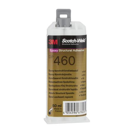 3M™ Scotch-Weld™ 2-Komponenten-Konstruktionsklebstoff auf Epoxidharzbasis DP460, Off-White, 50 ml
