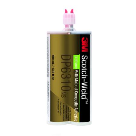 3M™ Scotch-Weld™ 2-Komponenten-Konstruktionsklebstoff auf Polyurethanbasis DP6310NS, Grün, 400 ml