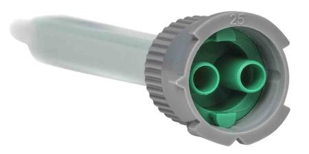 Preview: 3M™ Scotch-Weld™ EPX Mischdüse, quadratisch grün, 1:1 und 2:1, 48,5 ml und 50 ml