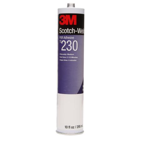 3M™ Scotch-Weld™ Reaktiver PUR Schmelzklebstoff TS230, Off-white, 295 ml
