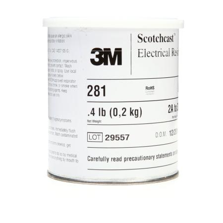 3M™ Scotchcast™ 281 Epoxid-Flüssigharz, Creme, Teil A+B, 8.16 kg