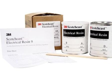 3M™ Scotchcast™ 8, Epoxid-Flüssigharz, Gelblich Transparent, Teil A+B, 7.26 kg