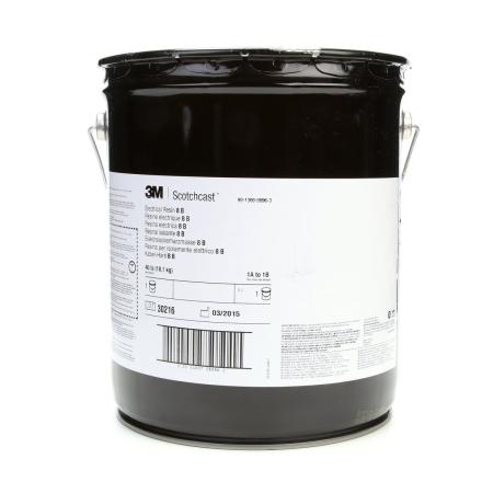 3M™ Scotchcast™ 8 Epoxid-Flüssigharz, Gelblich Transparent, Teil B, 18.14 kg