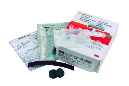 3M™ Scotchcast™ 91-NBA 6 Gießharz-Verbindungsgarnitur, 0,6/1 kV, 4x 70 - 120 mm²