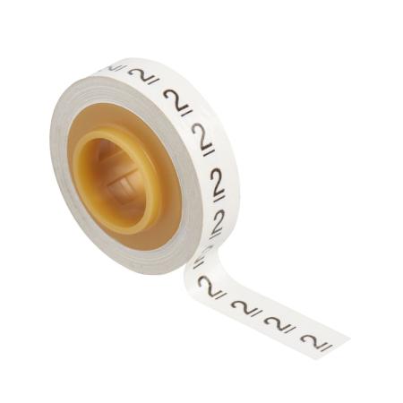 3M™ ScotchCode™ SDR-2 Kabelmarkierer Nachfüllrollen, Ziffer "2", 3er Blisterpack