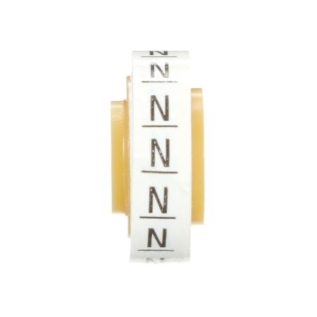 Preview: 3M™ ScotchCode™ SDR-N Kabelmarkierer Nachfüllrollen, Buchstabe "N", 10er Box