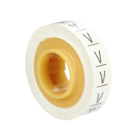 3M™ ScotchCode™ SDR-V Kabelmarkierer Nachfüllrollen, Buchstabe "V", 10er Box