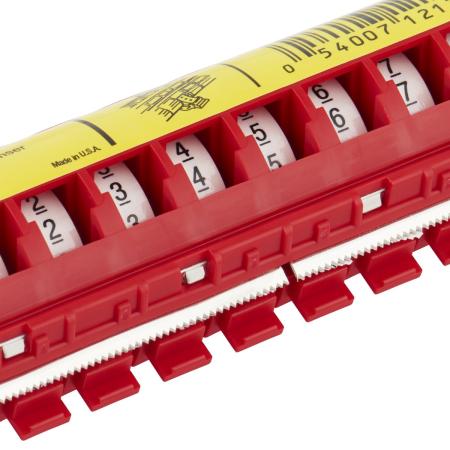 Preview: 3M™ ScotchCode™ STD-0/9 Kabelmarkierspender, mit Ziffern 0-9