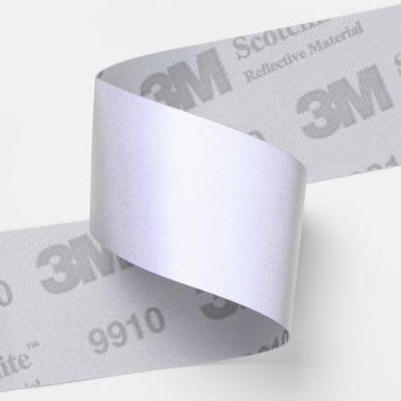 Preview: 3M™ Scotchlite™ Reflective Material 9910, Silber, 28mm x 50m