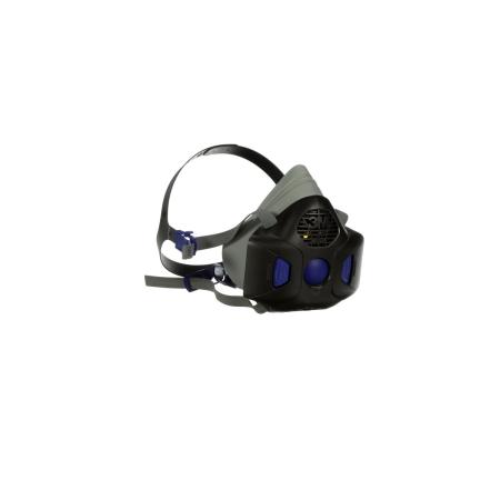 Preview: 3M™ Secure Click™ Mehrweg-Halbmaske, Sprachmembran, Large, HF-803SD
