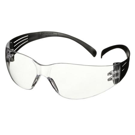 3M™ SecureFit™ 100 Schutzbrille, schwarze Bügel, Antikratz-/Anti-Fog-Beschichtung, klare Scheibe, SF101AF-BLK-EU, 5 Stück/Polybeutel, 20 Polybeutel pro Packung