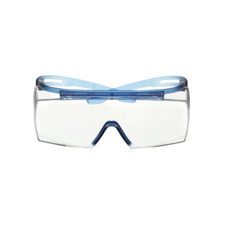 Preview: 3M™ SecureFit™ 3700 Überbrille, blaue Bügel, Antikratz-Beschichtung + (K), transparente Scheibe, SF3701ASP-BLU-EU, 20 pro Packung