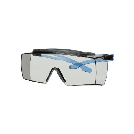 3M™ SecureFit™ 3700 Überbrille, blaue Bügel, Augenbrauenschutz, Scotchgard™ Anti-Fog-Beschichtung (K&N), hellgraue Scheibe für innen/außen, SF3707XSGAF-BLU-EU, 20 pro Packung