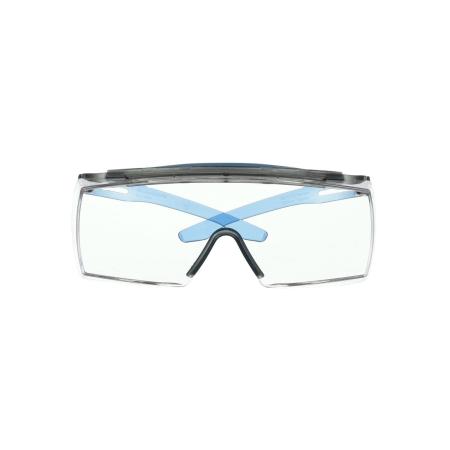 Preview: 3M™ SecureFit™ 3700 Überbrille, blaue Bügel, Augenbrauenschutz, Scotchgard™ Anti-Fog-Beschichtung (K&N), transparente Scheibe, SF3701XSGAF-BLU-EU, 20 pro Packung