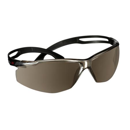 Preview: 3M™ SecureFit™ 500 Schutzbrille, schwarze Bügel, Antikratz-/Anti-Fog-Beschichtung, silbern verspiegelte Scheibe, SF509AF-BLK, 20 pro Packung
