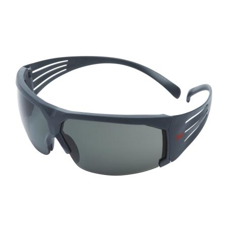 3M™ SecureFit™ 600 Schutzbrille, graue Bügel, Antikratz-Beschichtung, graue polarisierte Scheiben, SF611AS-EU, 20 pro Packung