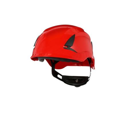 3M™ SecureFit™ Schutzhelm X5500, nicht belüftet, CE, Rot, X5505NVE-CE
