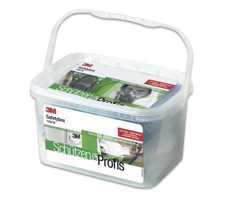Preview: 3M™ Sicherheitsbox, Atemschutzmaskenset 1000M