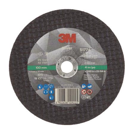 3M™ Silver Trennscheibe, T41, 100 mm x 1,0 mm x 10 mm