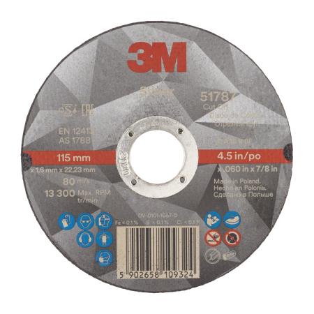 3M™ Silver Trennscheibe, T41, 115 mm x 1,6 mm x 22 mm