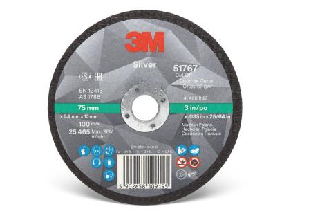 3M™ Silver Trennscheibe, T41, 75 mm x 0,9 mm x 10 mm