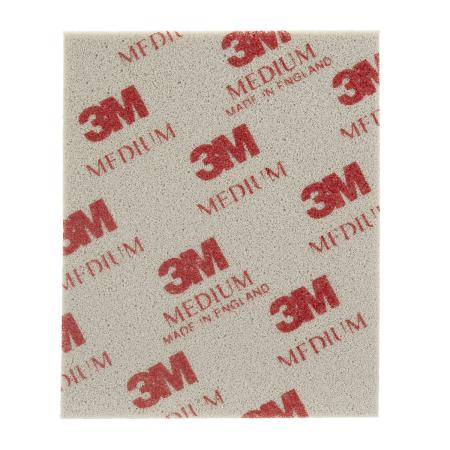 Preview: 3M™ Soft Pads, 115 mm x 140 mm, medium, P220 - P280, 03808