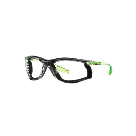3M™ Solus™ CCS Schutzbrille, limettengrüne Bügel, Schaumrahmen, Scotchgard™ Anti-Fog-/Antikratz-Beschichtung (K&N), transparente Scheibe, SCCS01SGAF-GRN-F-EU, 20 pro Packung