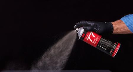 Preview: 3M™ Sprühklebstoff auf Basis Synthetischer Elastomere Super 77, Beige, 500 ml