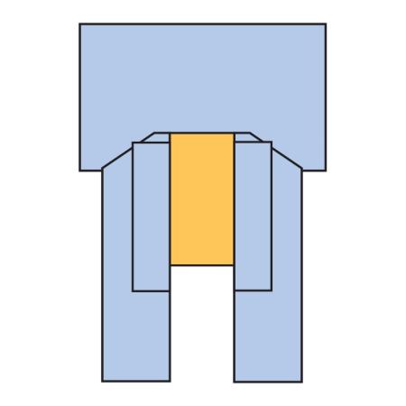 3M™ Kardiovascular-Abdeckung, 6677, mit 3M™ Ioban™ 2 Inzisionsfolie
