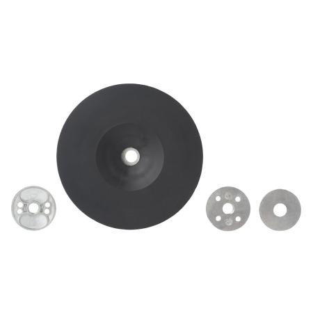 3M™ Stützteller für Fiberscheiben, flach, schwarz, 180 mm