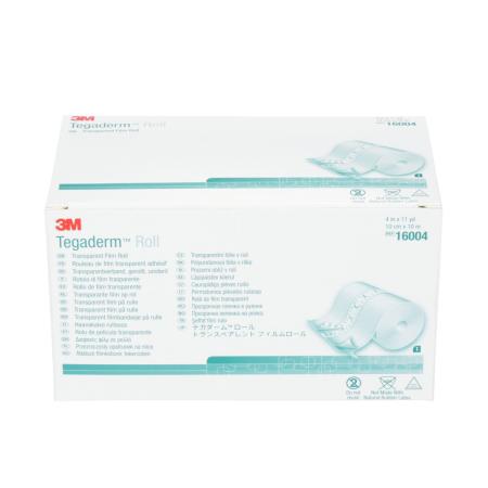Preview: 3M™ Tegaderm™ Roll Unsteriler Transparentverband, 16004, 10cmx10m