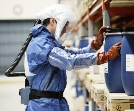 Preview: 3M™ Versaflo™ Integrierte Kopfhaube mit Bebänderung, Groß S-133L