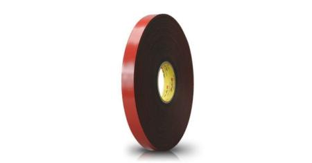 3M™ VHB™ Klebeband B23F, Schwarz, 25 mm x 16.5 m, 2.3 mm