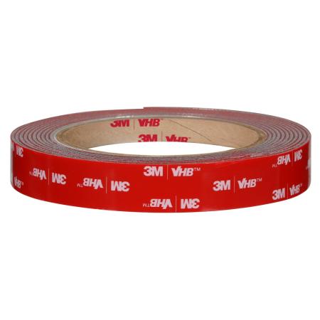 Preview: 3M™ VHB™ Klebeband Max-110GF, Grau, 19 mm x 3 m, 1.1 mm Schutzfolie