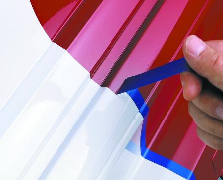 Preview: 3M™ Vinyl Tape 471+, Indiago, 48 in x 36 yd, 5.3 mil, 1 roll per case,