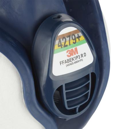 3M™ Wartungsfreie Mehrweg-Halbmaske, FFABEK1P3 R D Filter 4279+